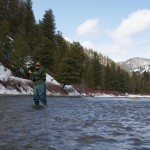 Dave Cooper relaxes by fishing